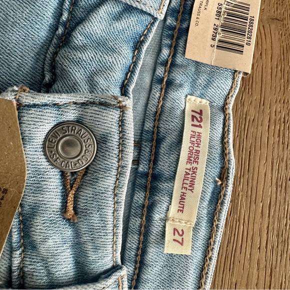 Levi’s High Rise Skinny size 27 - Picture 3 of 3